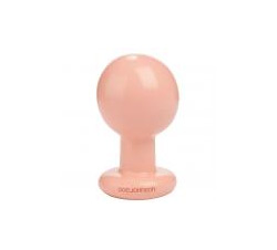 Ball Shape Anal Plug Large Beige 